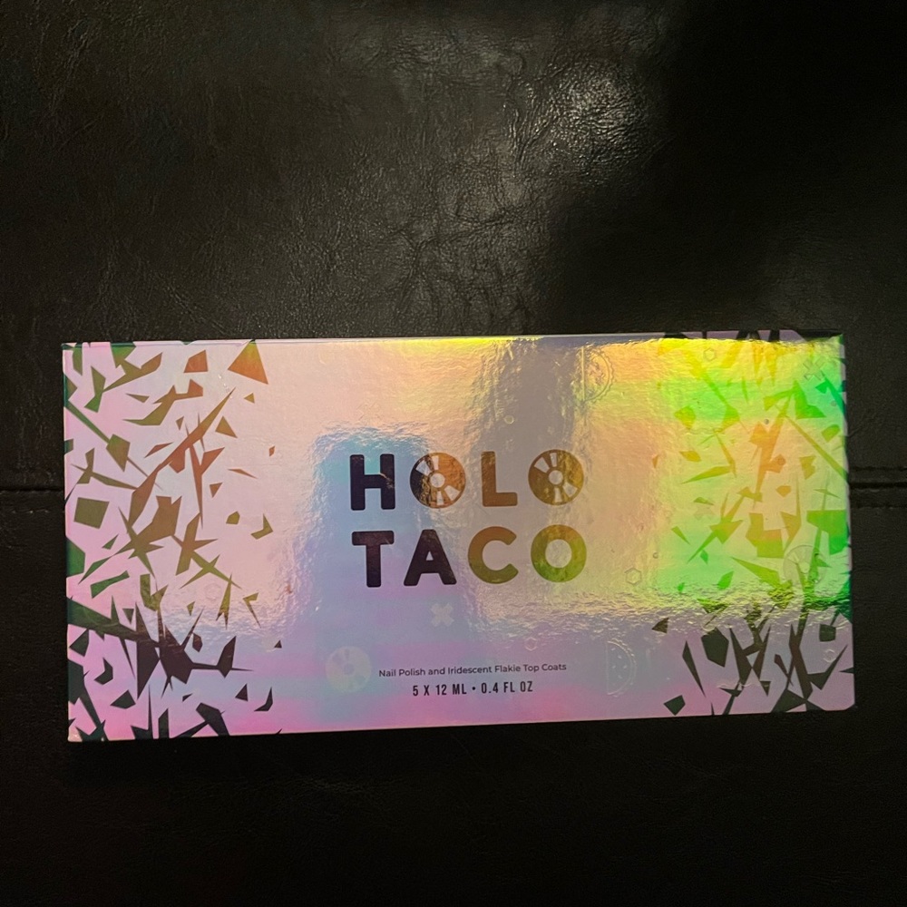 Holo Taco Unicorn skin box. No polishes.